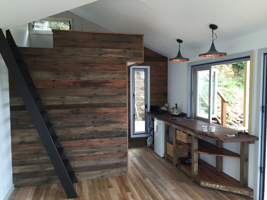 Boatshed renovation with loft